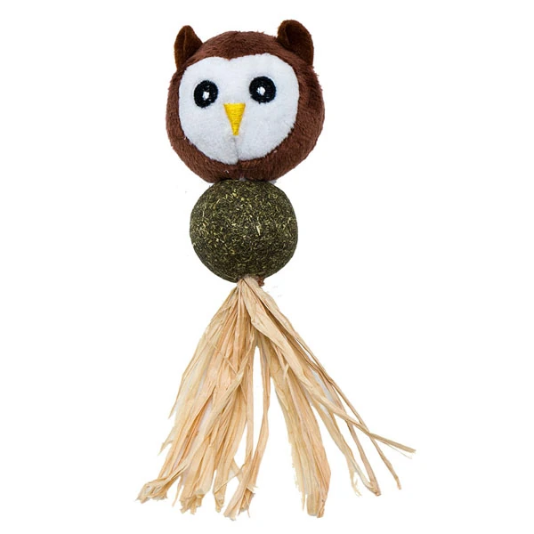 [520-550943] Eastland Catnip Toplu Peluş Baykuş Kedi Oyuncağı