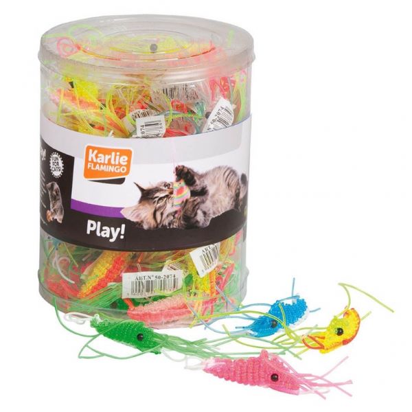 [555-502074] Karlie Karides Plastik Kedi Oyuncağı