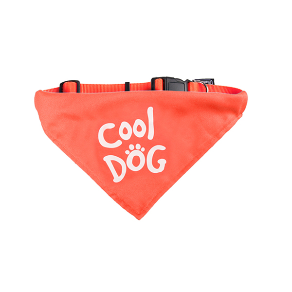 [555-516576ASD] Karlie Cool Dog Bandanalı Köpek Boyun Tasması Kırmızı (25-35 Cm)