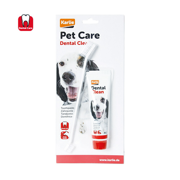 [555-510955] Karlie Köpek Diş Fırçası ve Macunu