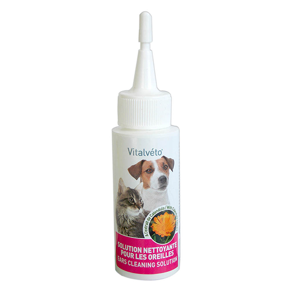 [596-150102ASD] Vitalveto Kedi ve Köpek Kulak Bakım Temizleme Solüsyonu