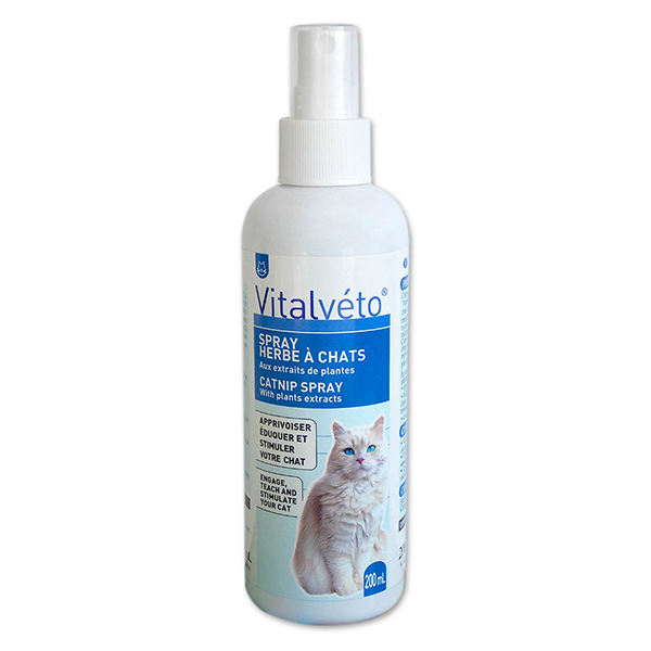 [596-481548ASD] Vitalveto Catnip Otlu Kediler için Dikkat Çekici Sprey