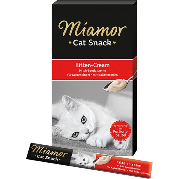 [560-74308] Miamor Cream Yavru Sıvı Kedi Ödül Maması (1 Adet)