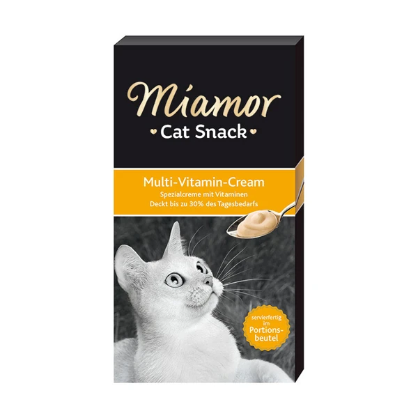 [560-74306] Miamor Cream Multivitamin Katkılı Sıvı Kedi Ödül Maması (1 Adet)