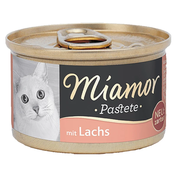 [560-74411] Miamor Pastete Somonlu Tahılsız Konserve Kedi Maması (1 Adet)