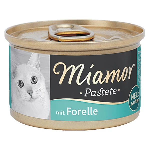 [560-74413] Miamor Pastete Alabalıklı Tahılsız Konserve Kedi Maması (1 Adet)