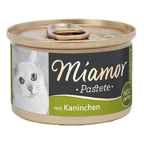 [560-74414] Miamor Pastete Tavşanlı Tahılsız Konserve Kedi Maması (1 Adet)
