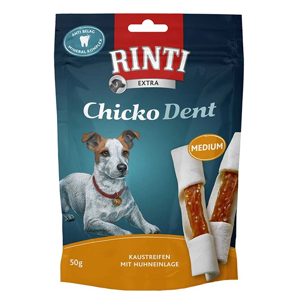 [560-91620] Rinti Chicko Dent Extra Tavuklu Köpek Ödül Maması (1 Adet)