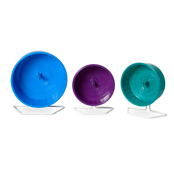 [555-84420] Karlie Hamster Çarkı Metal Ayaklı Küçük Kemirgen Oyuncağı (13 Cm)