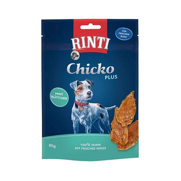 [560-91424] Rinti Chicko Plus Tavuklu ve Naneli Köpek Ödül Maması (1 Adet)