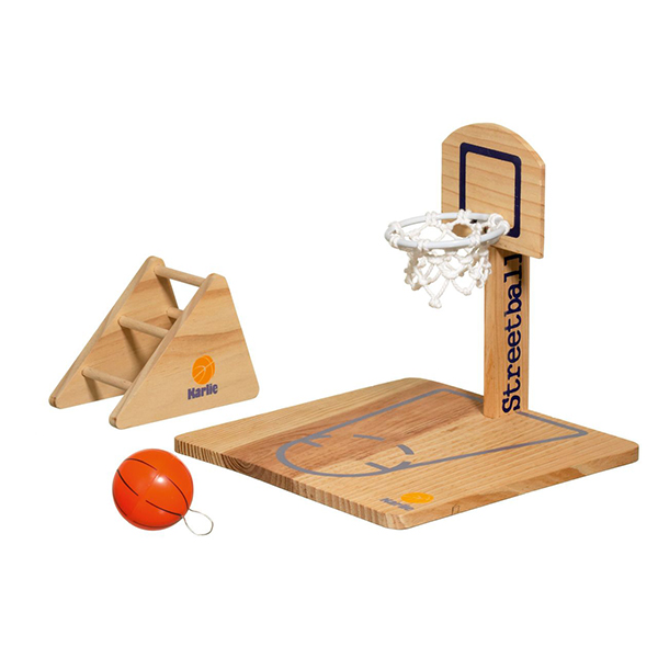 [555-88089] Karlie Ahşap Kuş Oyuncağı Basket Potası