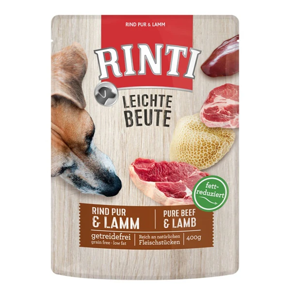 [560-92444ASD] Rinti Lb Kuzu Etli Tahılsız Konserve Köpek Maması (1 Adet)