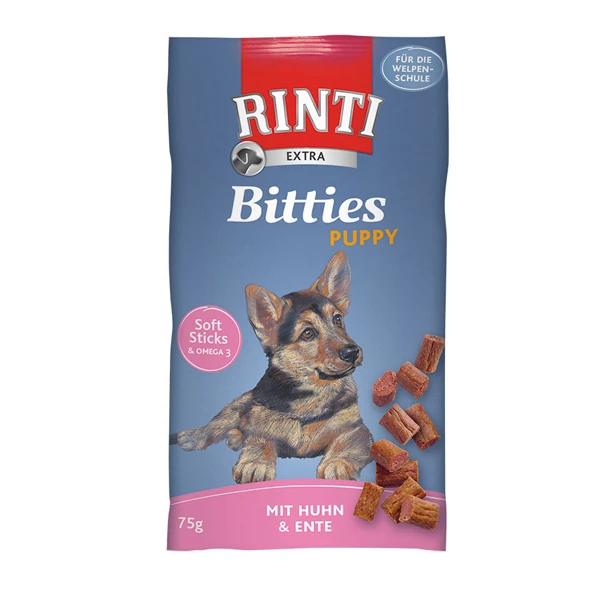 [560-91304] Rinti Bitties Tavuk ve Ördekli Yavru Köpek Ödül Maması (1 Adet)