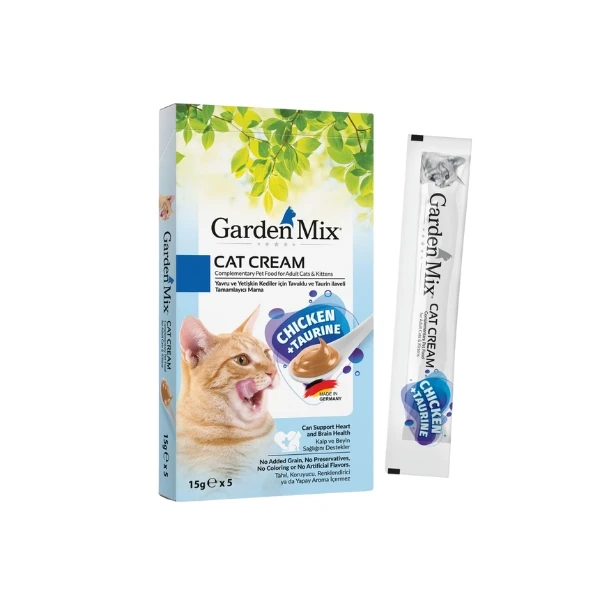 [581-04] Garden Mix Taurin ve Tavuklu Sıvı Kedi Ödül Maması (1 Adet)