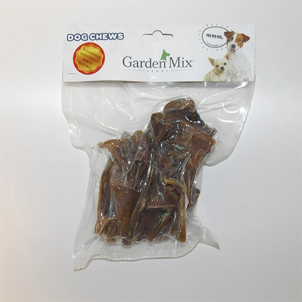 [570-014] Garden Mix Kurutulmuş Dana Kelle Deri Naturel Köpek Ödül Maması (1 Adet)