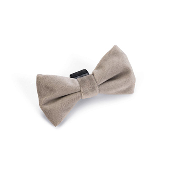 [555-795783] Karlie Papyon Tasma Ucu Kadife Gri (9x5x1 Cm)
