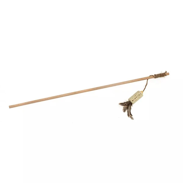 [129782] Aquael Ecomfy Toy Gaia Rod Tüylü Mantar Kedi Oltası Oyuncağı