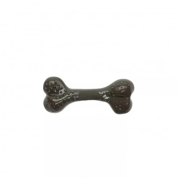 [129658] Aquael Ecomfy Toy Kemik Şeklinde Nane Aromalı Köpek Oyuncağı Haki (8.5 Cm)