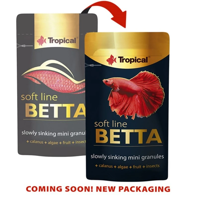 [5900469677612] Tropical Softline Betta ve Labirentli Balıklar için Böcekli Batmayan Granül Yem