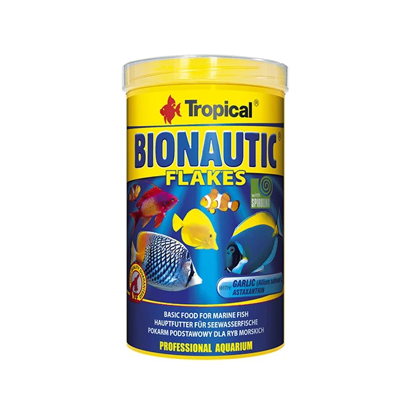 [77504] Tropical Bionautic Flakes Tuzlu Su Pul Balık Yemi (50 Gr, 250 Ml)