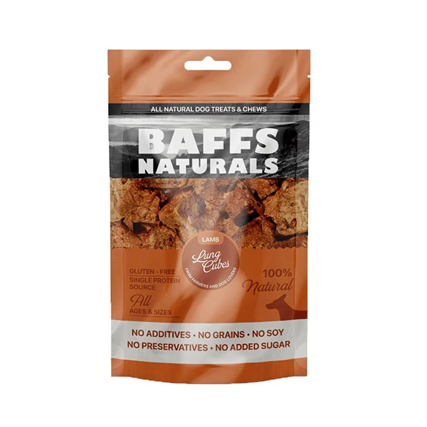 [61342] Baffs Naturals Kuzu Küp Ciğer Köpek Ödül Maması (1 Adet)