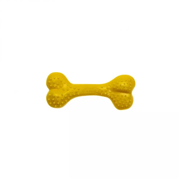 [129678] Aquael Comfy Toy Kemik Şeklinde Ananas Aromalı Köpek Oyuncağı (8.5 Cm)
