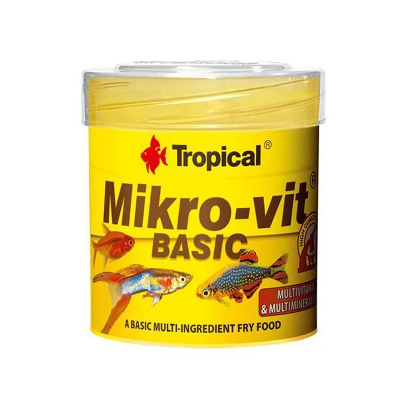 [5900469776025] Tropical Mikro-Vit Basic Yavru Balıklar için Temel Yem Balık Yemi