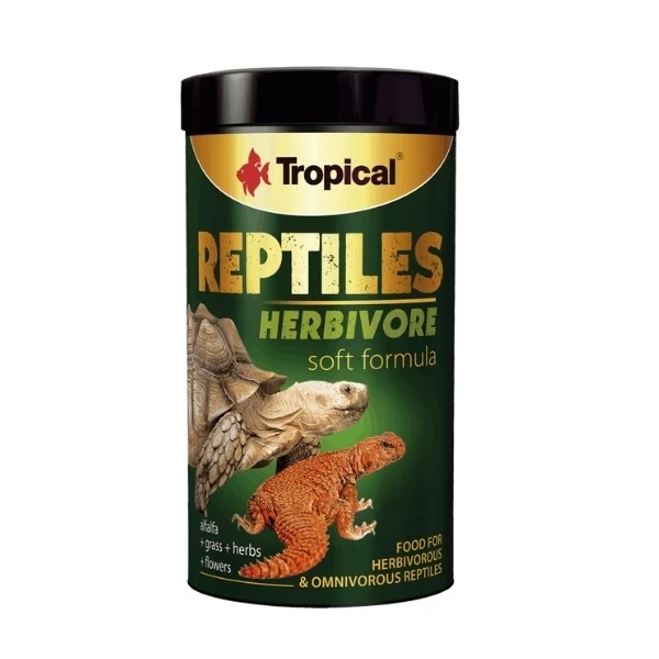 [5900469116340] Tropical Reptiles Herbivore Soft Otobur ve Omnivor Sürüngenler için Yem