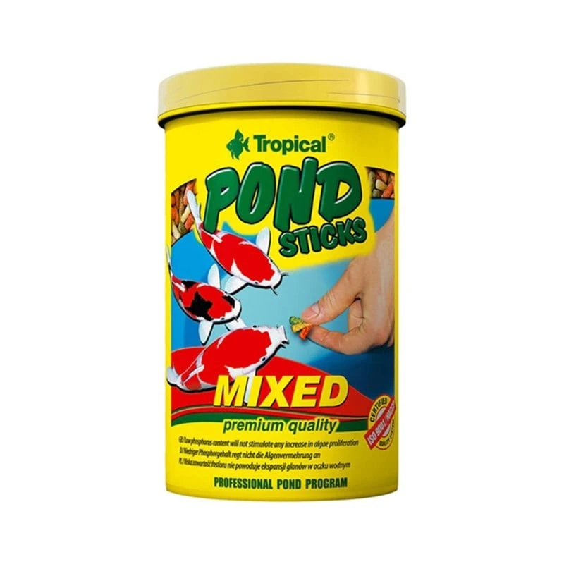 [5900469403143] Tropical Pond Sticks Mixed Havuz Balıkları için Çubuk Yem
