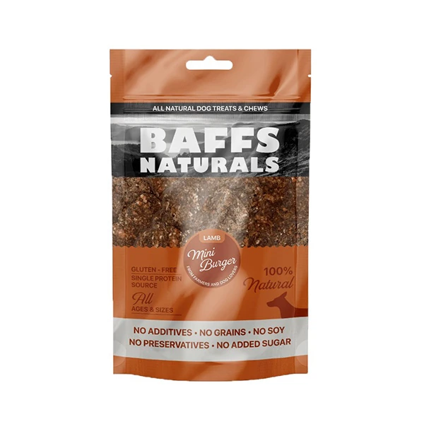 Baffs Naturals Kuzu Mini Burger Köpek Ödül Maması