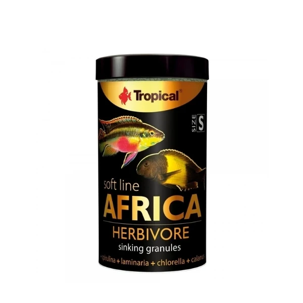 [5900469675649] Tropical Softline Africa Herbivore Granules Afrika Balıkları için Dibe Batan Yumuşak Taneli Granül Balık Yemi