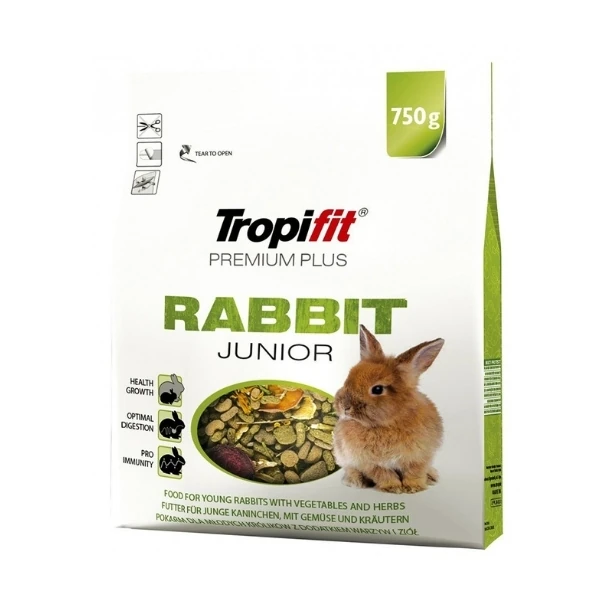 [5900469504321] Tropifit Rabbit Junior Premium Plus Yavru Tavşan Yemi