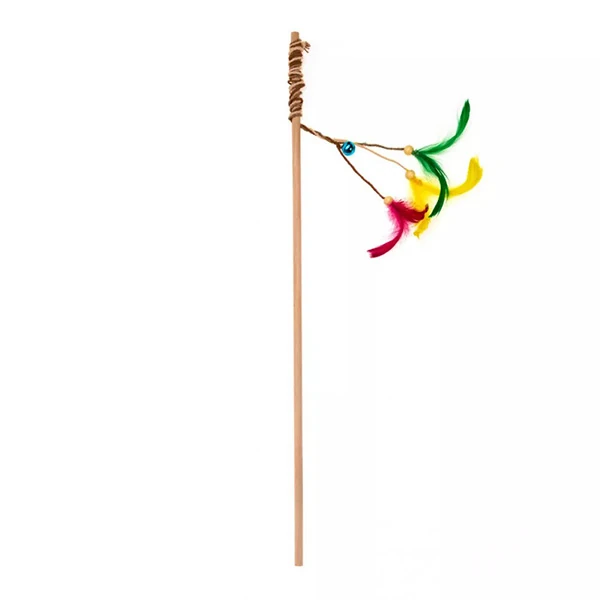 [129739] Aquael Ecomfy Toy Gaia Rod Tüylü Kedi Oltası Oyuncağı