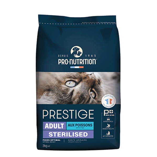 Pro Nutrition Prestige Adult Sterilised Somonlu ve Morina Balıklı Kısırlaştırılmış Yetişkin Kedi Maması