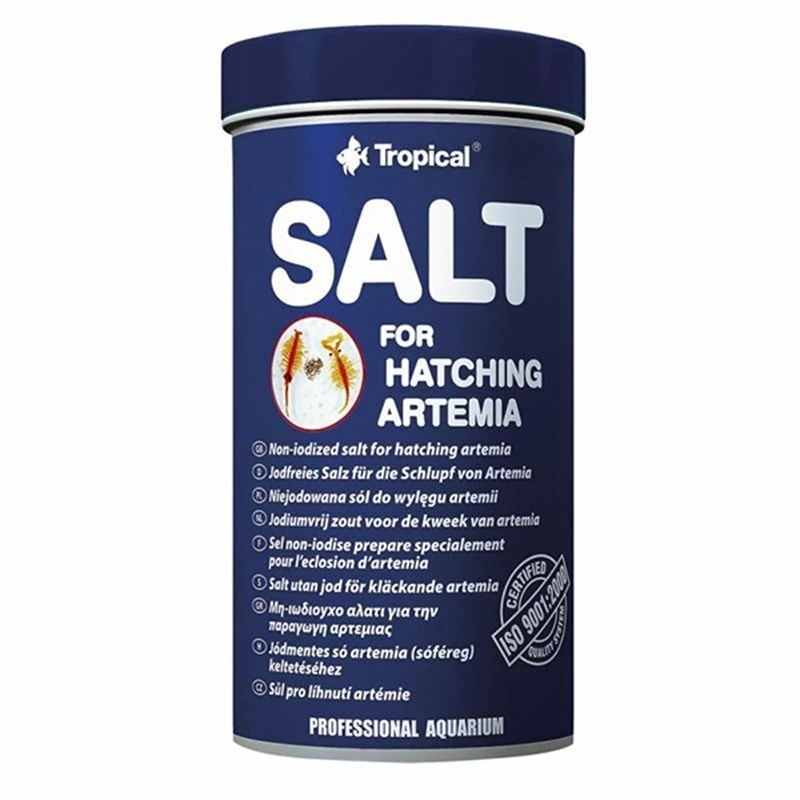 [5900469803141] Tropical Salt For Hatchıng Artemia İyotsuz Artemia Kuluçka Tuzu 250 Ml