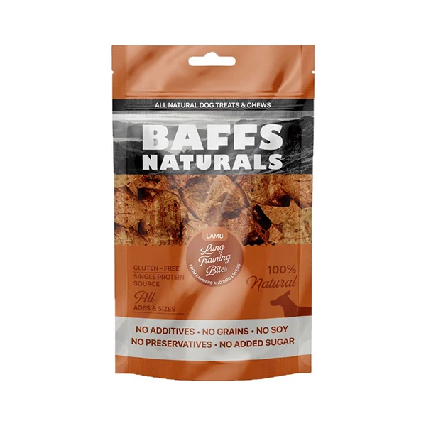 [61229] Baffs Naturals Kuzu Ciğer Köpek Eğitim Ödül Maması (1 Adet)