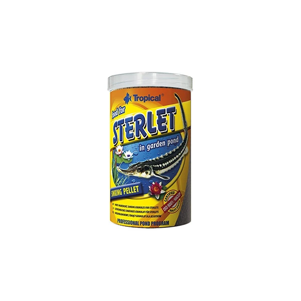 Tropical Food For Sterlet Havuz Balıkları için Granül Yem