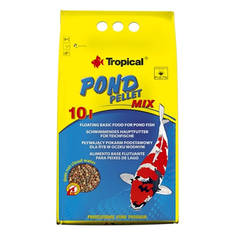 [5900469411049] Tropical Pond Pellet Mix Koi ve Japon Balıkları için Granül Yem