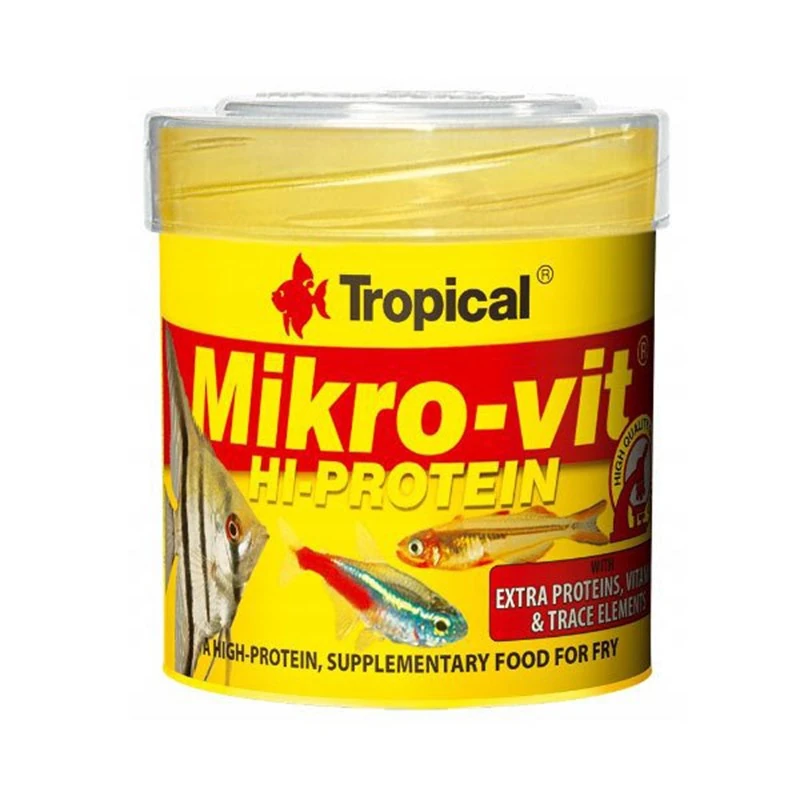 [5900469776223] Tropical Mikro-Vit Hı-Protein Yavru Balıklar için Yüksek Proteinli Balık Yemi
