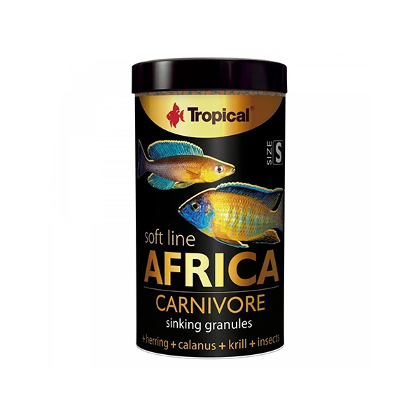 [67514] Tropical Softline Africa Africa Balıkları için Yumuşak Taneli Balık Yemi (150 Gr, Small)