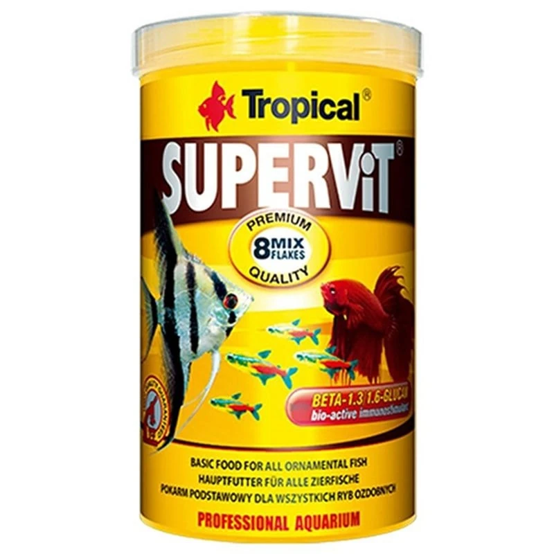 [5900469771044] Tropical Süpervit Flakes Üniversal Pul Balık Yemi (50 Gr)