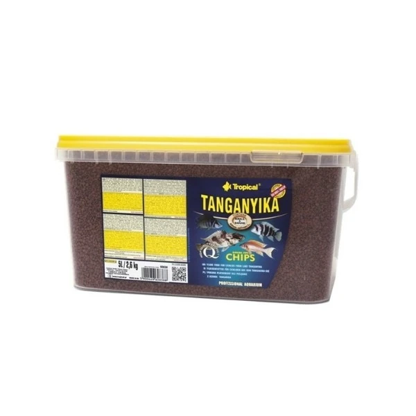 [5900469608388] Tropical Tanganyika Chips Ciklet Balıkları için Cips Yem