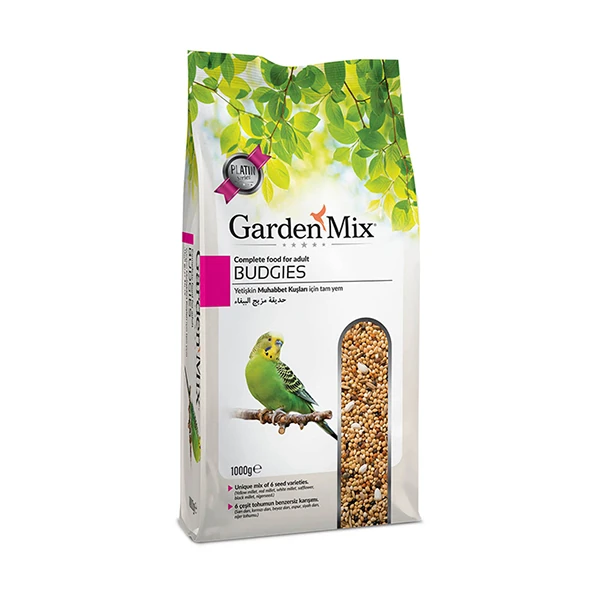 [900-007] Garden Mix Platin Muhabbet Kuşu Yemi