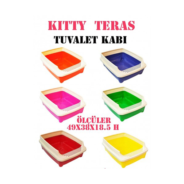 [942-306] Pet Garden Kitty Tuvalet Kabı