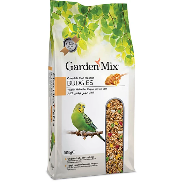 [900-011] Garden Mix Platin Ballı Muhabbet Kuş Yemi