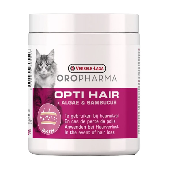 [813-460554H] Versele Laga Opti Hair Kedi Tüy ve Deri Sağlığı için Ek Besin