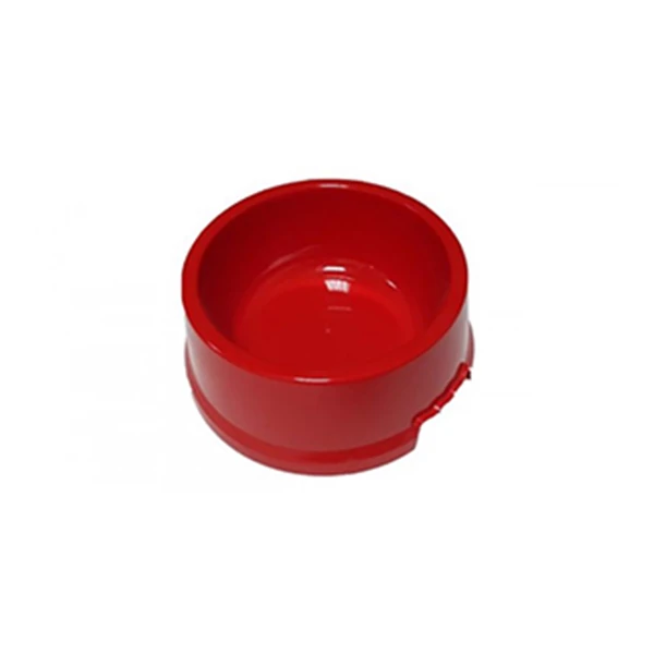 [942-110] Pet Garden Büyük Boy Plastik Köpek Mama Kabı Kırmızı