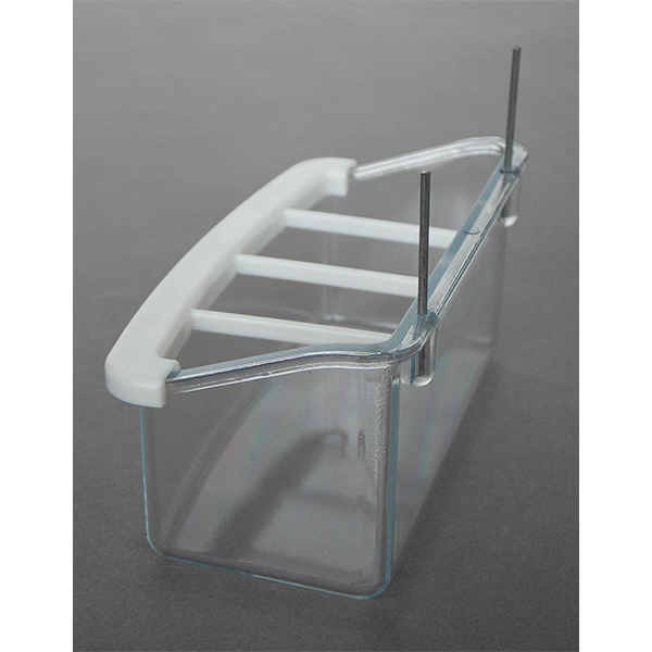 [980-06] Pet Garden Plastik Izgara Kuş Yemliği (10 Cm)