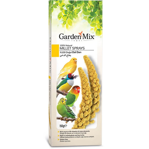 [900-031] Garden Mix Platin Kuş Yemi Sarı Dal Darı