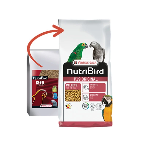 [810-422131] Versele Laga Nutribird P19 Original Pelet Papağan Yemi
